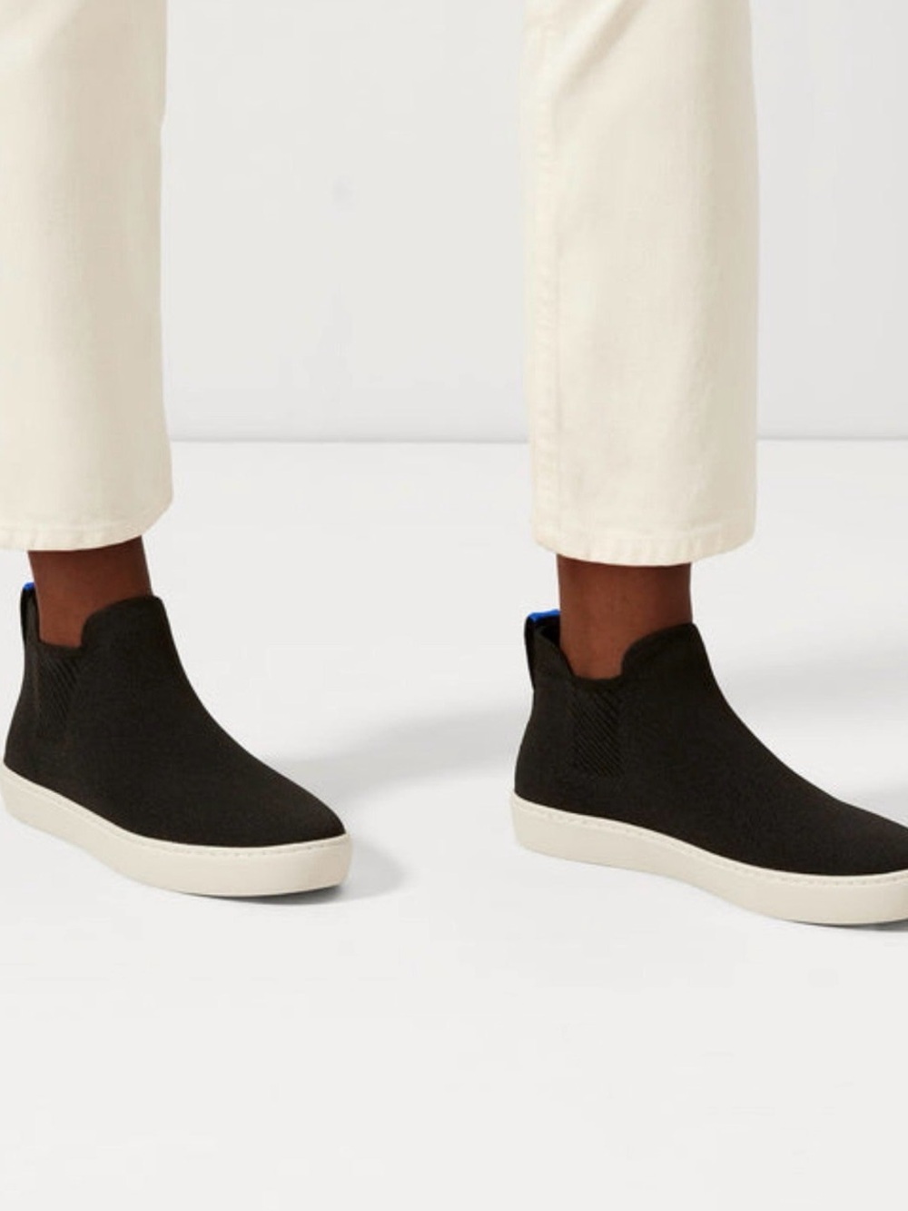Rothy's The Chelsea Boot in Black sz 10
